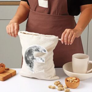 Sacchetto di immagazzinaggio in cotone con coulisse antipolvere, disponibile in 4 dimensioni